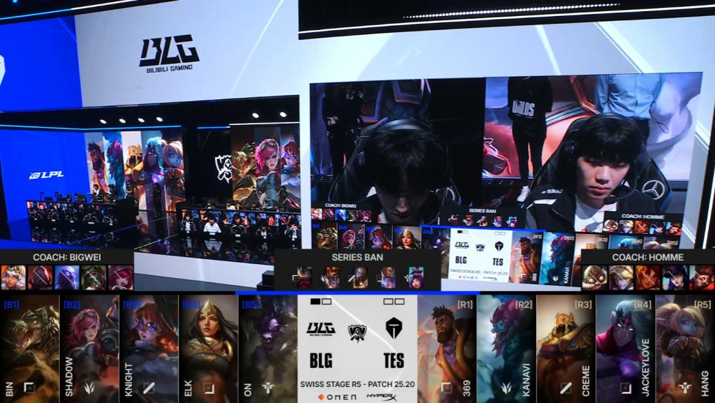 Top Esports 四名玩家跳下并爆炸。 Tarzan 的命运是杀死四个人并击溃 Anyone's Legend 红蓝以赢得第一场比赛。